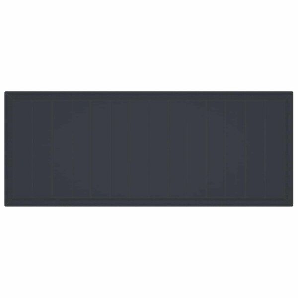 vidaXL Dārza ēdamgalds 11 pcs Antracīts Polipropilēns