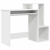 vidaXL Galds Balts Inženierijas koks 106 x 41 x 88.5 cm