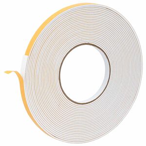 vidaXL Pa&scaron;līpo&scaron;a putas lente 10 gab. Balts 10mm x 10m CR putuplasts