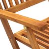 vidaXL 5-daļīgs dārza mēbeļu komplekts, saliekams, akācijas masīvkoks
