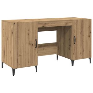 vidaXL Galds Mākslīgā ozola Inženierijas koks 140 x 50 x 75 cm
