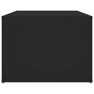 vidaXL kafijas galdiņš, melns, 100x50x36 cm, inženierijas koks