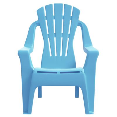 vidaXL dārza krēsli bērniem, 2 gab., zili, 37x34x44 cm, PP