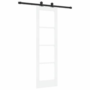 vidaXL Slīdo&scaron;ās durvis ORKDAL Balts 61 x 198,5 cm