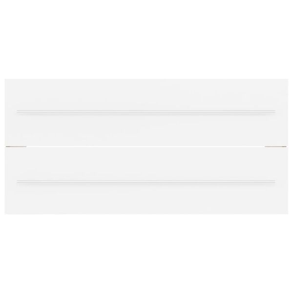 vidaXL izlietnes skapītis, balts, 100x38,5x48 cm, inženierijas koks