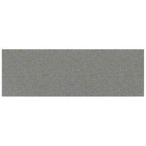 vidaXL Sienas galvgals 12 gab. 90 x 30 cm Gai&scaron;i pelēks audums