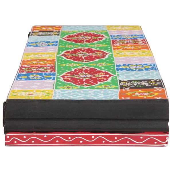 vidaXL Sienas plaukti Daudzkrāsains 100 x 20 x 6 cm Cieta mango koksne