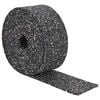 vidaXL Gumijas granulu rullis Melns 500 x 12 x 0,8 cm Gumija