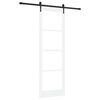 vidaXL Slīdo&scaron;ās durvis Balts 78 x 232 cm
