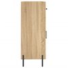 vidaXL kumode, ozolkoka krāsa, 69,5x34x90 cm, inženierijas koks