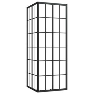 vidaXL du&scaron;as kabīne, 80x80x180 cm, ESG