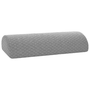vidaXL Kājas spilvens Pelēka 52 x 20 x 11 cm Atmiņas putas