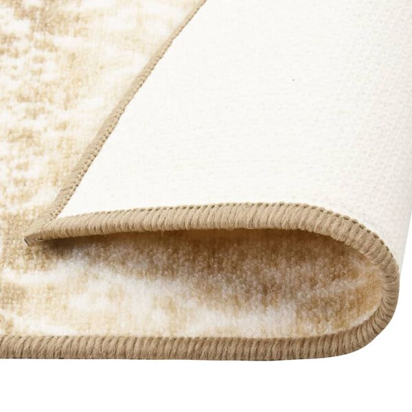 vidaXL paklāja celiņ&scaron;, zelta krāsa, 80x400 cm