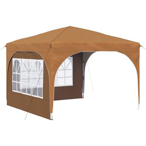 vidaXL Pop-up svinību teltis 290 x 290 x 245 cm Bē&scaron;a
