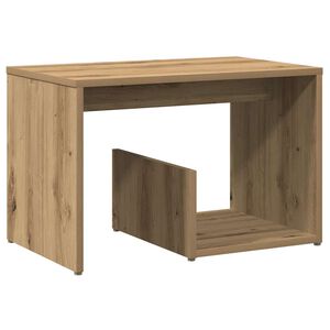 vidaXL Sānu galdiņ&scaron; Artisan Oak 59x36x38 cm Engineered Wood