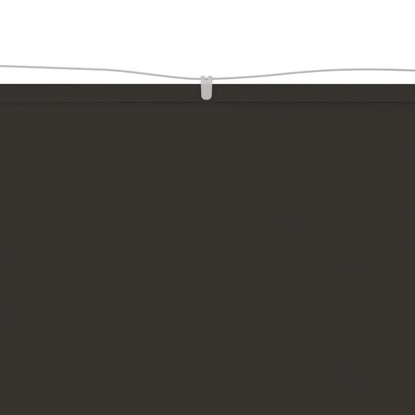 vidaXL vertikāla markīze, antracītpelēka, 60x1000 cm, Oksfordas audums