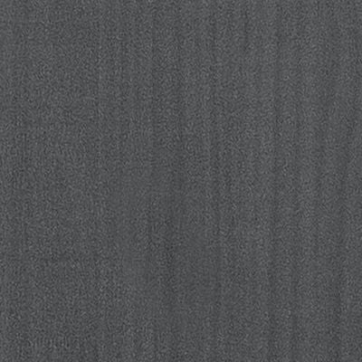 vidaXL naktsskapīši, 2 gab., pelēki, 40x30,5x35,5cm, priedes masīvkoks