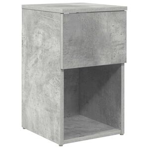 vidaXL Gultas skapis Betona pelēks 29 x 31,5 x 49 cm Inženierijas koks