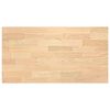 vidaXL virtuves darba virsma 120x63,5x4 cm ozola masīvkoks taisnstūra