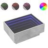 vidaXL kafijas galdiņ&scaron; ar LED, 70x50x30 cm, inženierijas koks