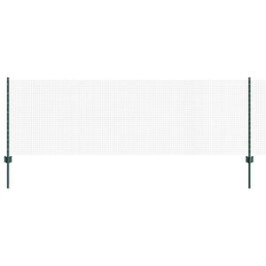 vidaXL Saskaldīta stieple ar stabu 10 x 0,8 m (W x H)