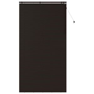 vidaXL Venēcijas žalūzija Tum&scaron;i brūna 125 x 250 cm 35 mm