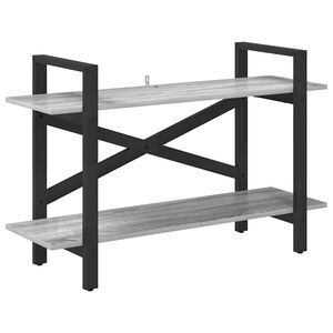 vidaXL Grāmatu plaukts 2 līmeņi 100 x 33,5 x 64 cm Inženierijas koks