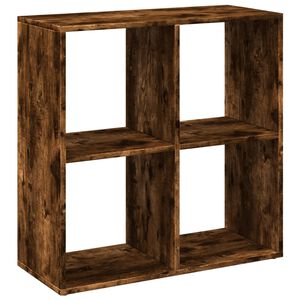 vidaXL telpas sadalītājs, grāmatu plaukts, ozola, 69,5x29x69,5 cm