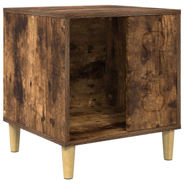 vidaXL Suņu māja Dūmaka ozols 44 x 42 x 49 cm Inženierijas koks