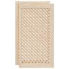 vidaXL skapja durvis, līstī&scaron;u dizains, 2 gab., 49,5x99 cm, priede