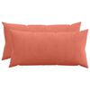 vidaXL Spilvenu pārvalks 2 pcs HEERLEN Sarkans oranžs 40 x 70 cm