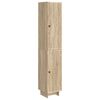 vidaXL Skapju komplekts 2 pcs Sonomas ozols 34,5 x 33 x 90 cm
