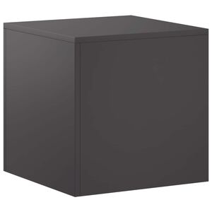 vidaXL Augu statīvs Melns 40 x 40 x 40 cm Tērauds