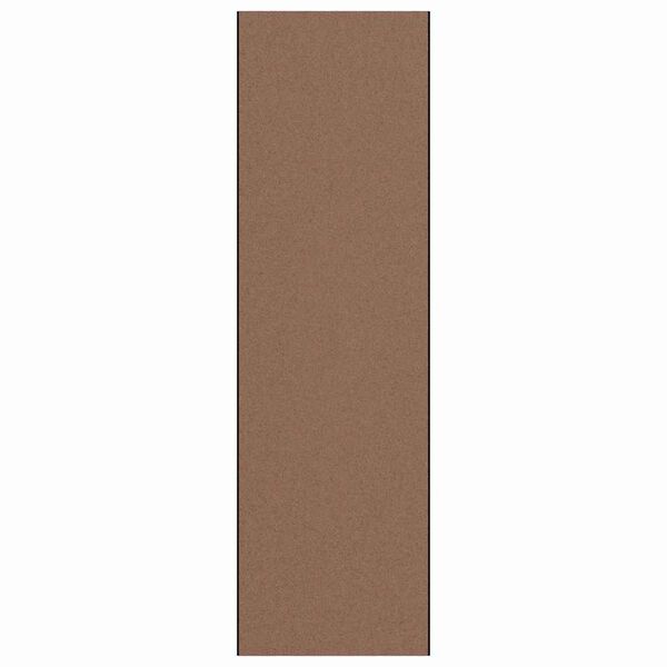 vidaXL Durvju paklājs Cits Brūns un melns 120 x 400 cm