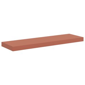 vidaXL Sienas plaukts Pie sienas Sarkana 90 x 23,5 x 3,8 cm