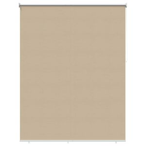 vidaXL Āra Rullo Žalūzija UV Aizsardzībai Bē&scaron;a 160 x 140 cm