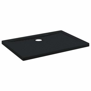 vidaXL Du&scaron;as bāzes paliktnis ar punktiem 100 x 70 x 4 cm ABS Melns