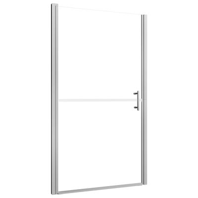 vidaXL dušas durvis, rūdīts stikls, 100x178 cm