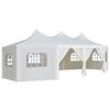 vidaXL Nojumes audums Balts 448 x 320 cm Poliesters