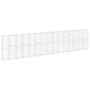 vidaXL gabions ar vāku, cinkots tērauds, 900x30x200 cm