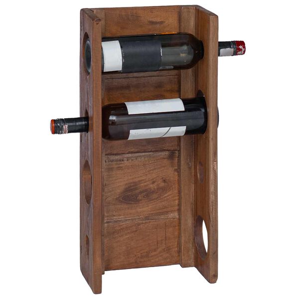 vidaXL Statīvs Brūna 24 x 13 x 54 cm Cieta mahagona koks