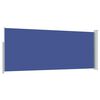 vidaXL izvelkama sānu markīze, 120x300 cm, zila