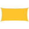 vidaXL saulessargs, 160 g/m&sup2;, dzeltens, 2x4 m, HDPE