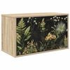 vidaXL Sienā montējams TV skapis RHENEN 69 x 33 x 40 cm Sonomas ozols