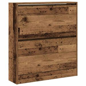 vidaXL Apavu skapis 80 x 21 x 87,5 cm Inženierijas koks Vecs koks