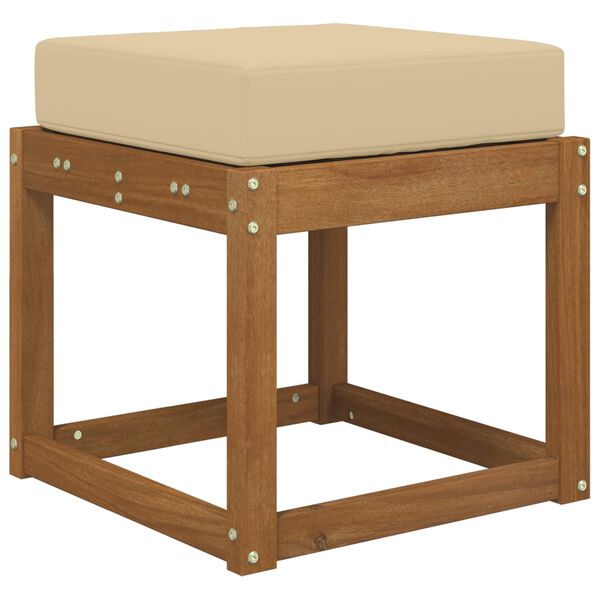 vidaXL Āra sēdvietu spilvens Bē&scaron;a 40 x 40 x 8 cm 100% poliesters