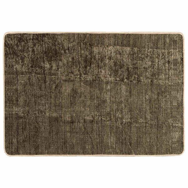 vidaXL Paklāja ceļ&scaron; MARSA Meža zaļa 150 x 100 cm Poliesters un PVC