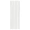 vidaXL Mežģīņu aizkars Balts 280 x 150 cm Poliesters