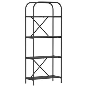 vidaXL Grāmatu plaukts 4 līmeņi 60 x 30 x 146 cm Inženierijas koks