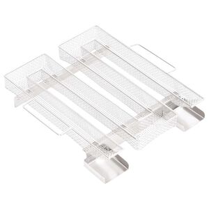vidaXL aukstā dūma ģenerators, 4 puses, 22,5 cm, nerūsējo&scaron;ais tērauds